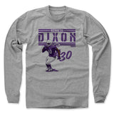 Mens Long Sleeve Heather Gray