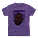 Mens Cotton T-Shirt Purple