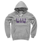 Mens Lace Hoodie Gray